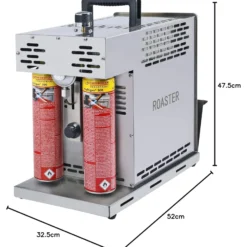 ROTHENBERGER Industrial THERMO ROASTER TO GO Gasgrill inkl. 4 x Multigas 600 ml - 1500004411