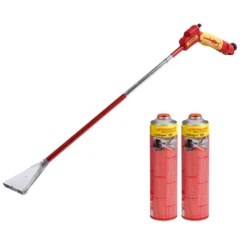 ROTHENBERGER Industrial Unkrautbrenner PREMIUM inkl. 2x Multigas 600 ml breiter Brennerkopf900 °C - 1500005272
