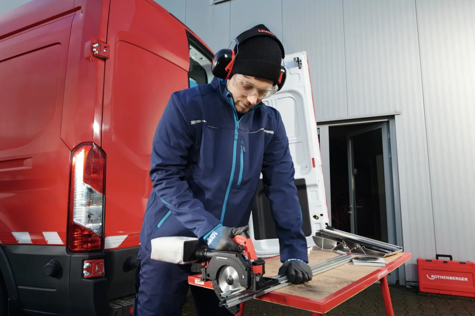 ROTHENBERGER PIPECUT mini mit Universal Sägeblatt, ohne Akku/Ladegerät - 1000003374