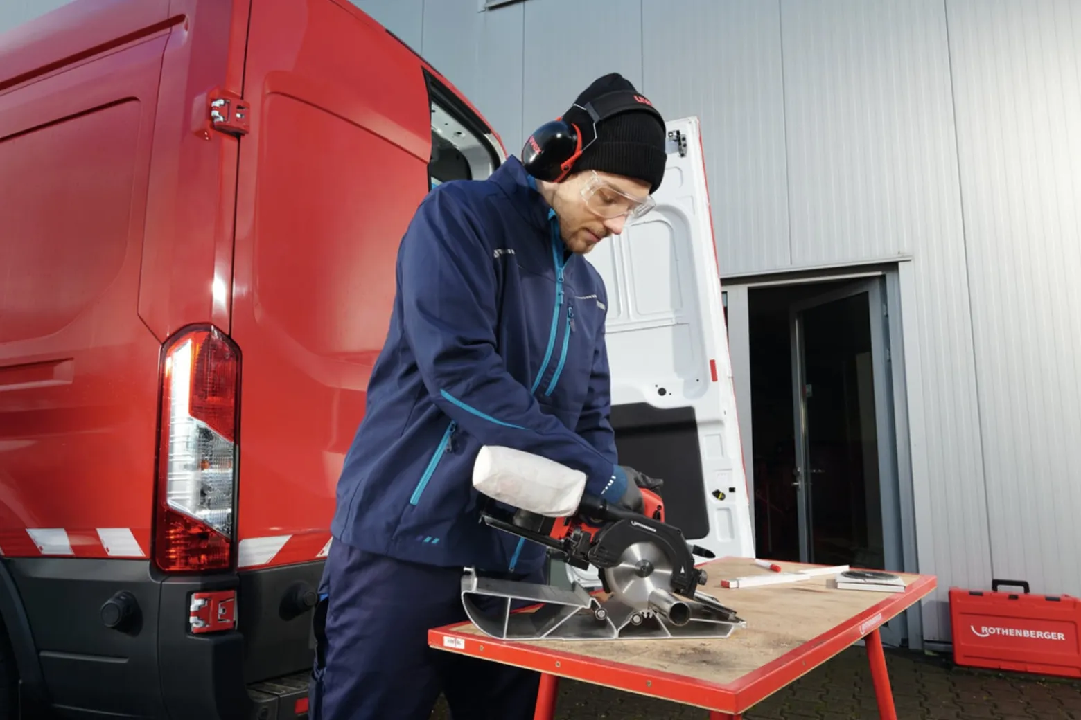 ROTHENBERGER PIPECUT mini mit Universal Sägeblatt, ohne Akku/Ladegerät - 1000003374