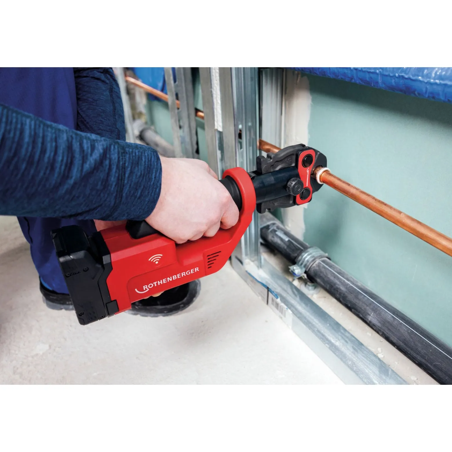 ROTHENBERGER ROMAX COMPACT III Basic Set 1, 1x 2 Ah, EU, AMP - 1000004267