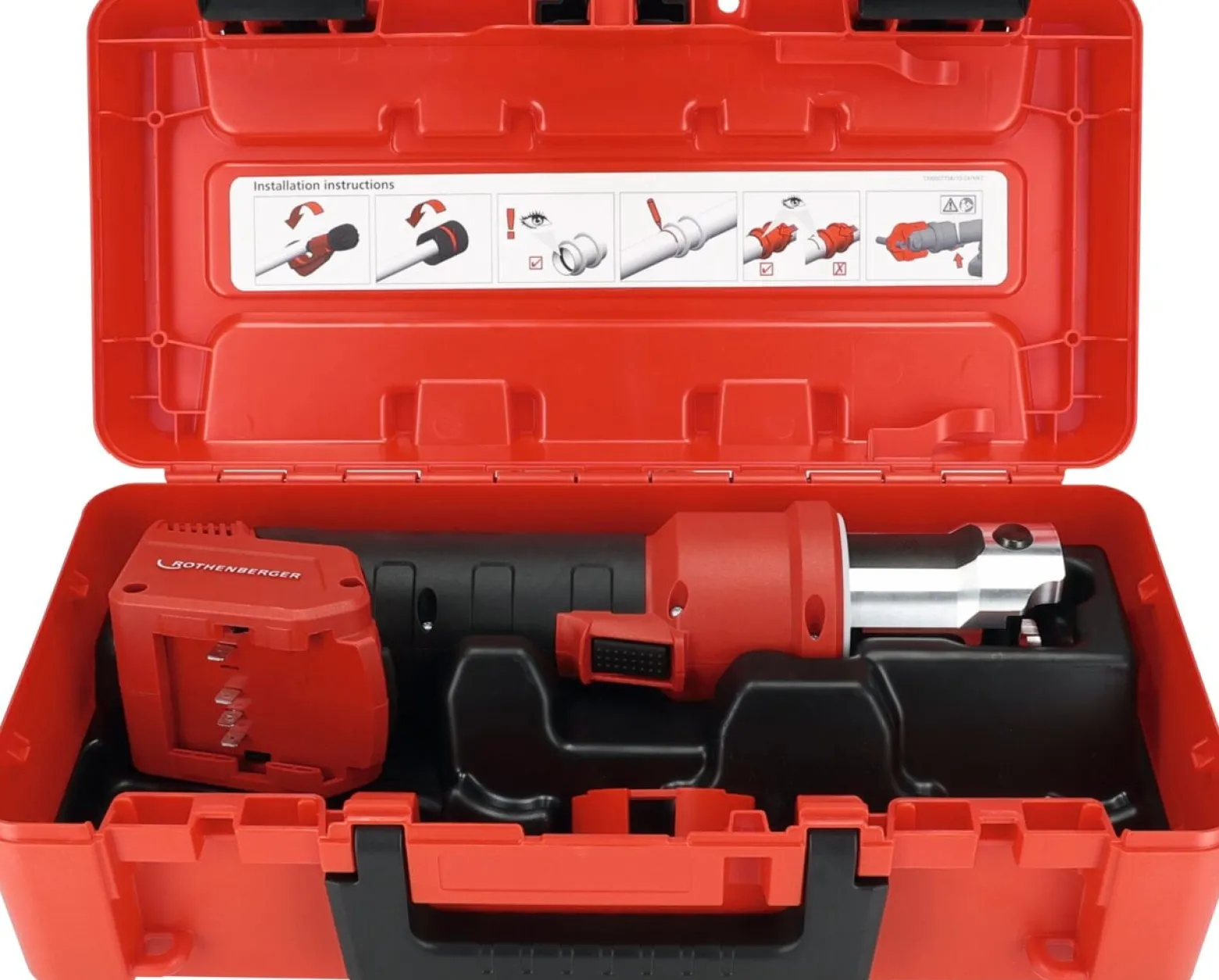 ROTHENBERGER ROMAX NANO Grundmaschine CAS, ROCASE 4212 - 1000004824