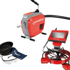 ROTHENBERGER R600 VarioClean + Spiral/Werkzeugset + ROCAM MINI HD und Modul 20/16, EU + Schutzbrille - 1000003346-1000005076-Set