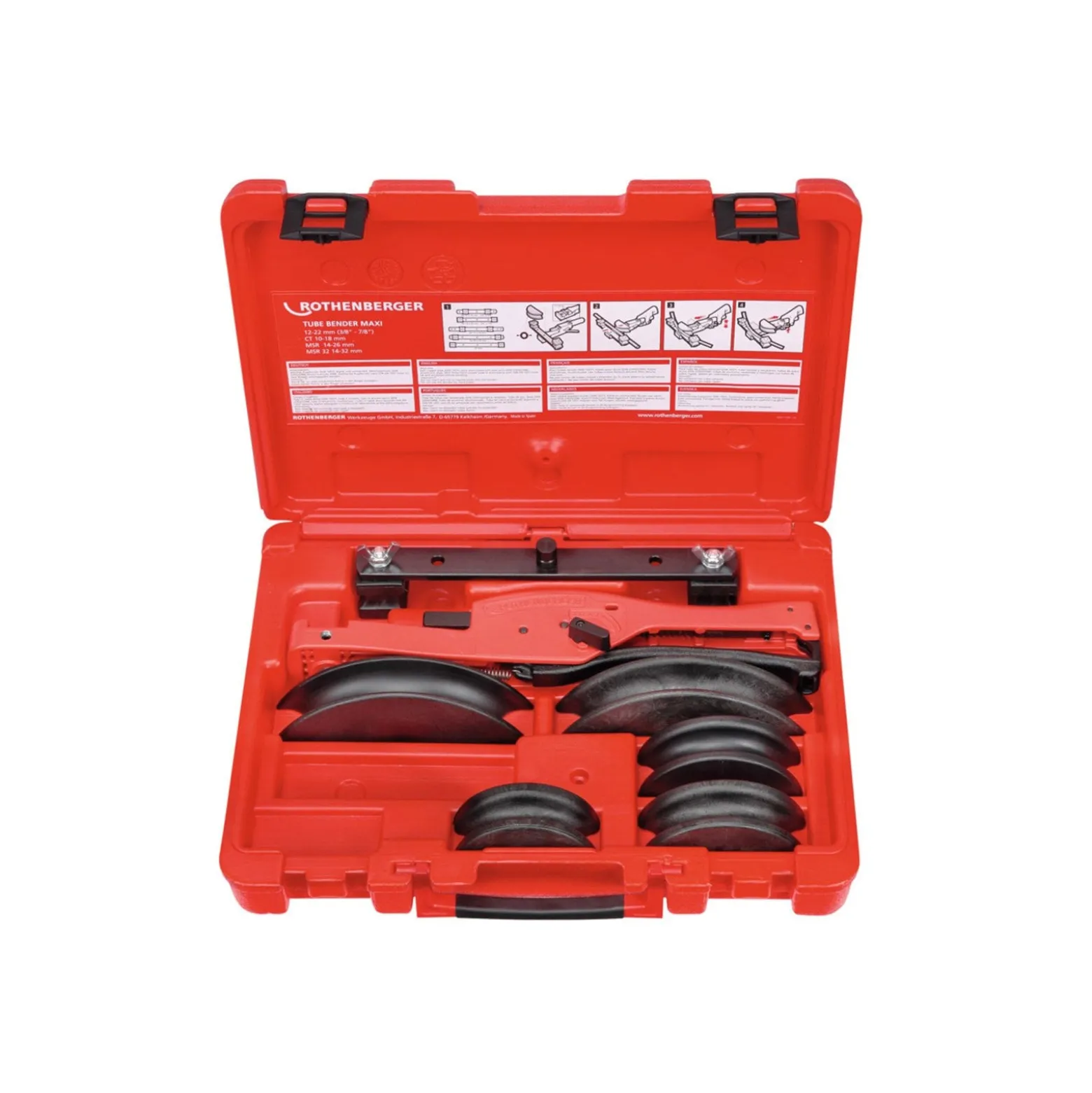 ROTHENBERGER TB MAXI-Set, MSR, 14-16-18-20-26mm - 023091X