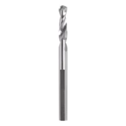 RUKO Führungsbohrer HSS, geschliffen Ø 6,35 x 82,0 mm mit Kreuzanschliff nach DIN 1412 C - 106206