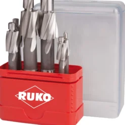 RUKO Flachsenker-Satz DIN 373 HSS, 6tlg., M3–M10 - 102454