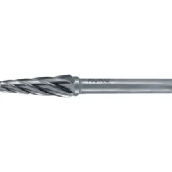 RUKO Hartmetall-Frässtift KEL Ø 6 mm Kopflänge 18 mm Schaft-Ø 6 mm Verzahnung Alu - 116233A