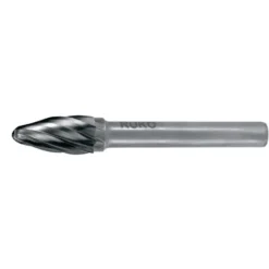RUKO Hartmetall-Frässtift RBF Ø 6 mm Kopflänge 18 mm Schaft-Ø 6 mm Verzahnung Alu - 116030A