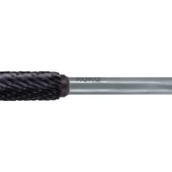 RUKO Hartmetall-Frässtift ZYA Ø 6 mm Kopflänge 18 mm Schaft-Ø 6 mm TiCN Verzahnung KVZ 4 - 116010TC