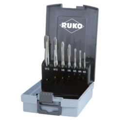 RUKO 3in1-Box HSS-Co 5 - Bohren, schneiden, senken - Komplettset für Gewindeschneiden – 131005