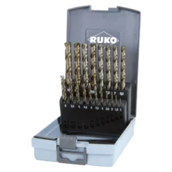 RUKO 3in1-Box HSS-Co 5 - Bohren, schneiden, senken - Komplettset für Gewindeschneiden – 131005