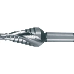 RUKO Stufenbohrer HSS spiralgenutet mit Kreuzanschliff kurz Ø 4 - 12 mm - 101061