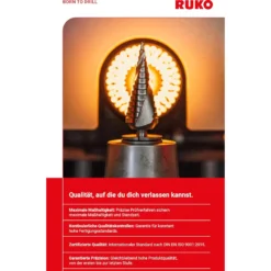 RUKO Stufenbohrer HSS-TiAlN 6tlg. - A101032F