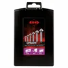 RUKO ULTIMATECUT Kegel- und Entgratsenker-Satz 3S HSSE-Co 5 DIN 335 Form C 90° in Kunststoffkassette 6 teilig - 102790ERO