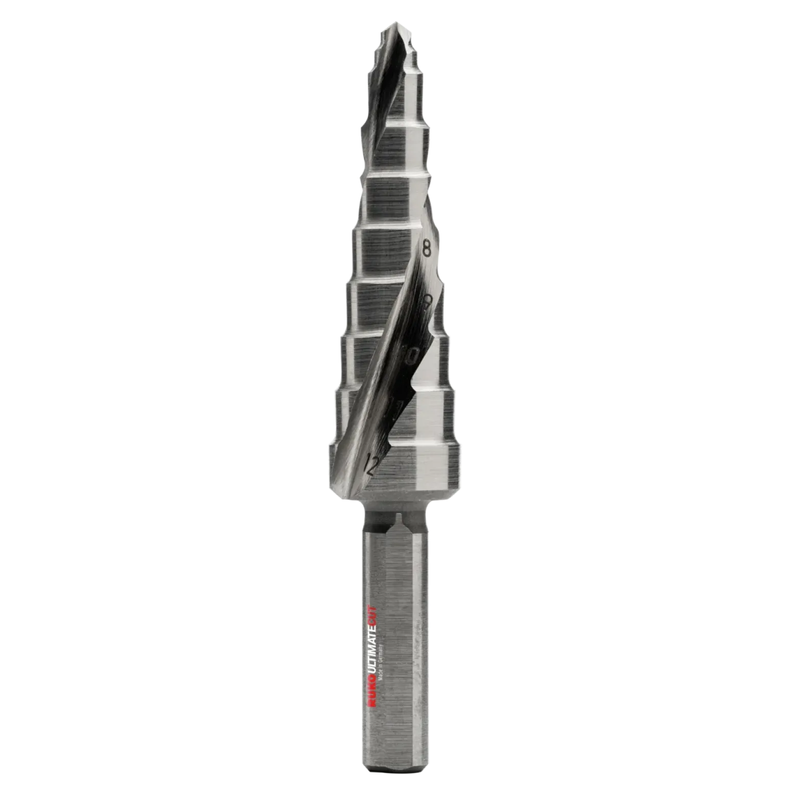 RUKO ULTIMATECUT Stufenbohrer HSS-Co 5 mit FLOWSTEP® Spitze Gr. 0/9 - 101650-9E