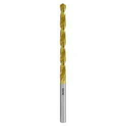 RUKO 10x Spiralbohrer DIN 340 Typ N, HSS-G TiN Ø 5 mm - 203050T