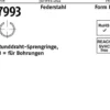 Runddrahtsprengring DIN 7993 f.Wellen B 8 Federstahl 500 Stück