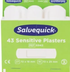 Salvequick Pflaster sensible 6943 Allergiker 43 St./Pack.