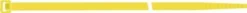 SAPISELCO 100x Kabelbinder Länge 280 mm Breite 4,5 mm gelb - SEL.14.425R