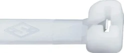 SAPISELCO 50x Kabelbinder Länge 360 mm Breite 7,5 mm natur mit Stahlnase - MET.2.2534R