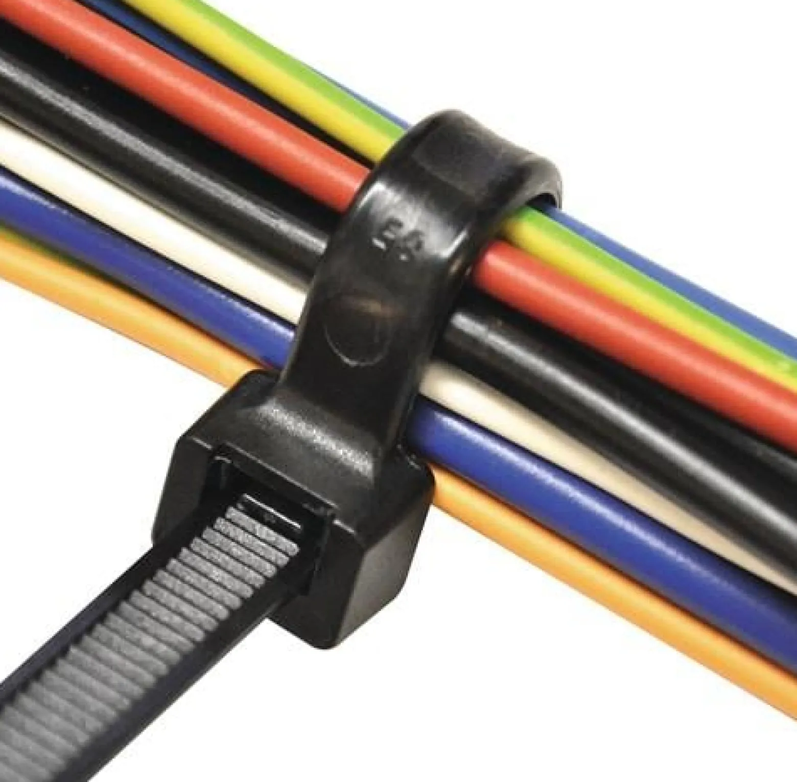 SAPISELCO 100x Kabelbinder Länge 280 mm Breite 4,5 mm schwarz - SEL.3.425