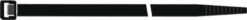 SAPISELCO 100x Kabelbinder Länge 450 mm Breite 7,5 mm schwarz Außenbereich - SEL.UVV2.435
