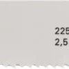 Säbelsägeblatt L.225mm B.22mm TPI 10 2,5mm 3 St./Karte TW