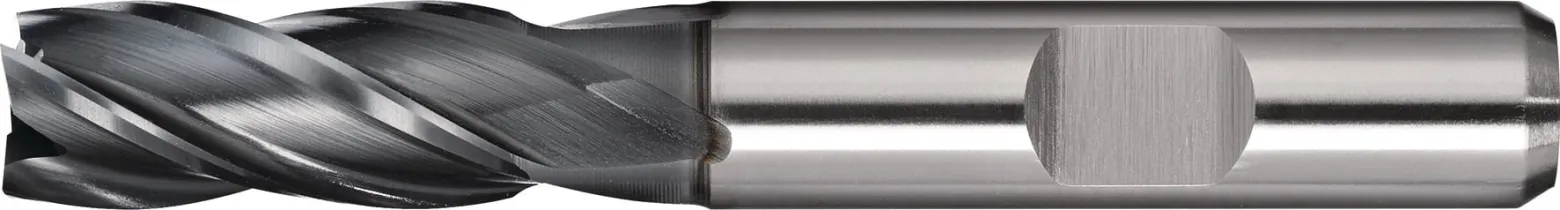 Schaftfräser DIN 844 TypN D.16mm HSS-Co PM ALCRONA Weldon Z.4 kurz TECWERK
