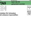 Scheibe DIN 7349 19x44x 8 Stahl 100HV galv.verz. 50 Stück