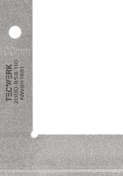 Schlosserwinkel Schenkel-L.400x230mm m.Anschlag TECWERK