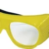 Schmerler Schutzbrille EN 166 Kunststoff klar SPLITTERFREI gelb - 150100006
