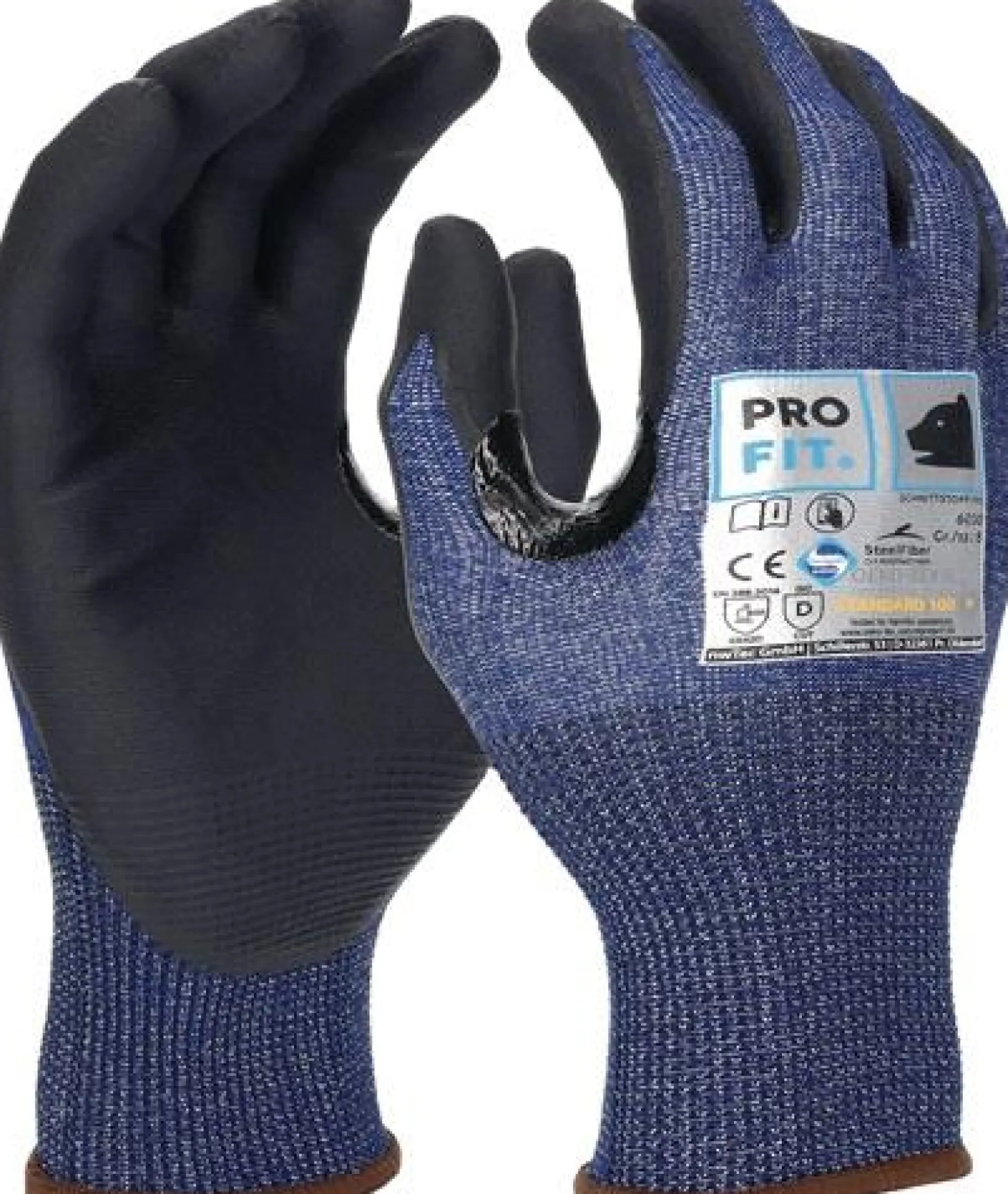 Schnittschutzhandschuhe Schnittstop Pro Gr.10 blau/schwarz EN 388 PSA II PRO FIT