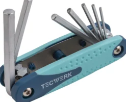 Schraubendrehersatz 7-tlg.Handklapphalter SW 2-8mm S2-Stahl TECWERK