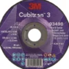 Schruppscheibe Cubitron™ 3 Cut and Grind D125xS3,2mmKörnung 36+ gekr.Cubitron™ 6