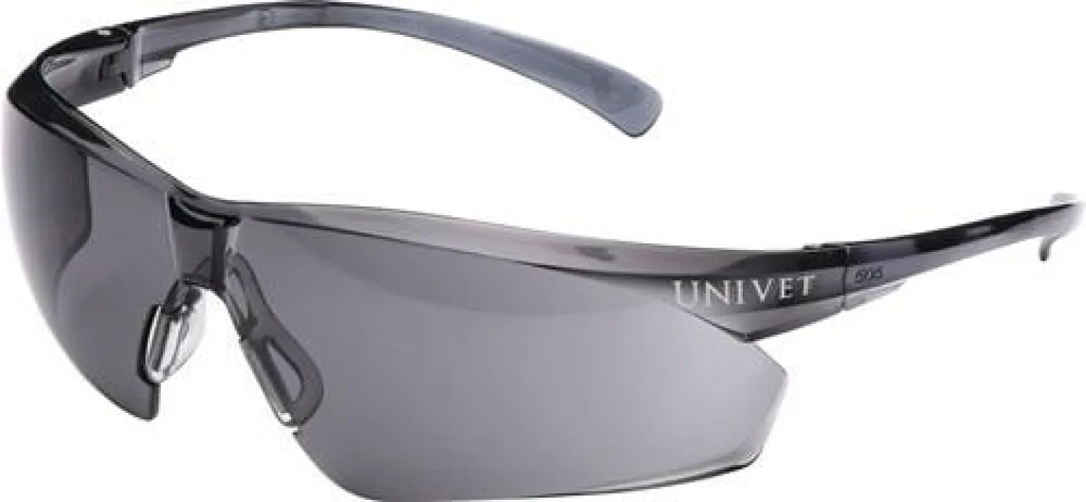 Schutzbrille 505U EN 166,EN 170 Bügel grau,Scheibe getönt PC UNIVET
