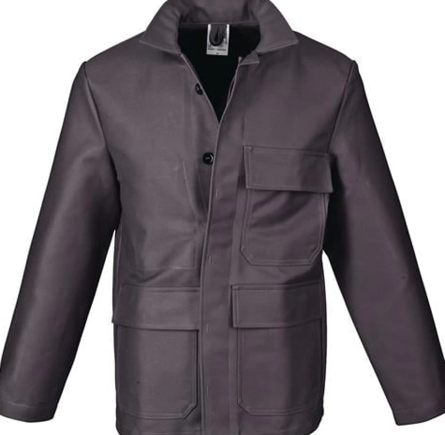 Schweißerschutz-Jacke Gr.58 grau PROBAN