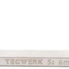 Sechskantwinkelschraubendreher SW 6mm lang,Kugelk.180x32mm TECWERK