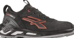 Sicherheitsschuh TUCKER Gr.42 W.11 schwarz/rot S3S CI FO SR ESD