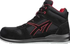 Sicherheitsstiefel CLIFTON MID Gr.43 schwarz/rot S3 SRC EN ISO 20345:2011