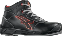 Sicherheitsstiefel Sting Gr.44 W.11 schwarz-rot S3S CI FO SR ESD
