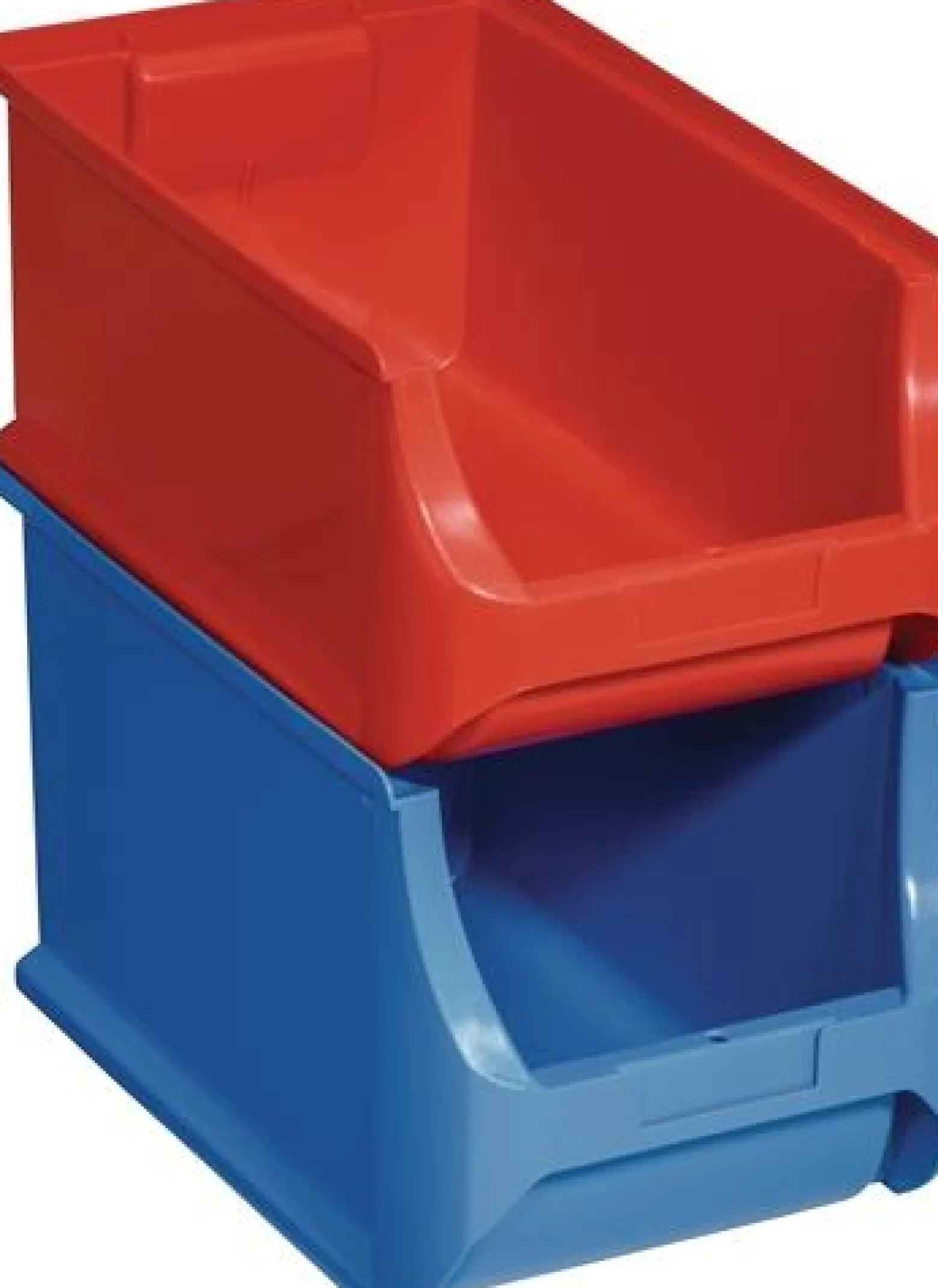 Sichtlagerkasten Profi-Plus L355xB205xH200mm PP blau ALLIT