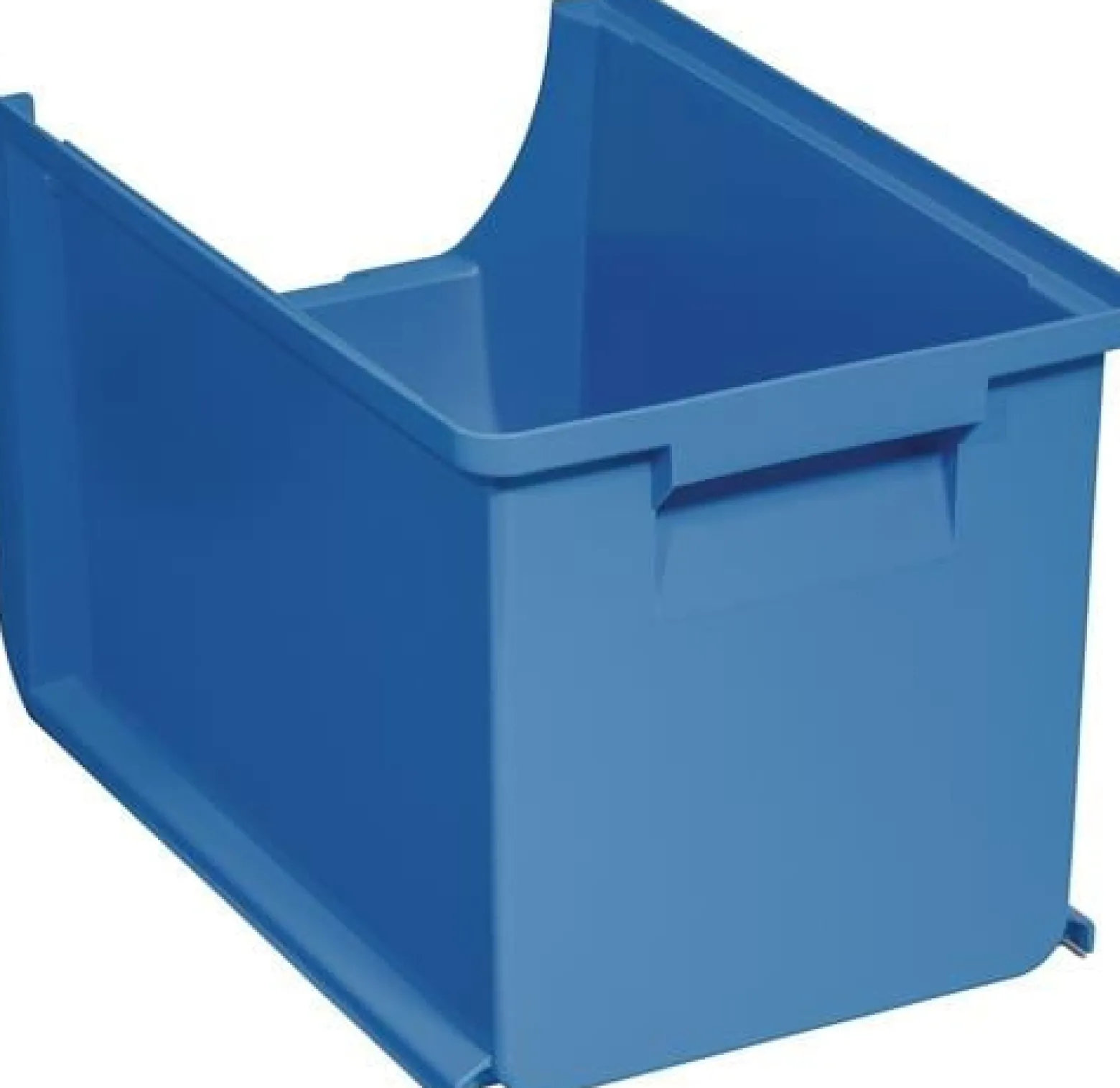 Sichtlagerkasten Profi-Plus L355xB205xH200mm PP blau ALLIT