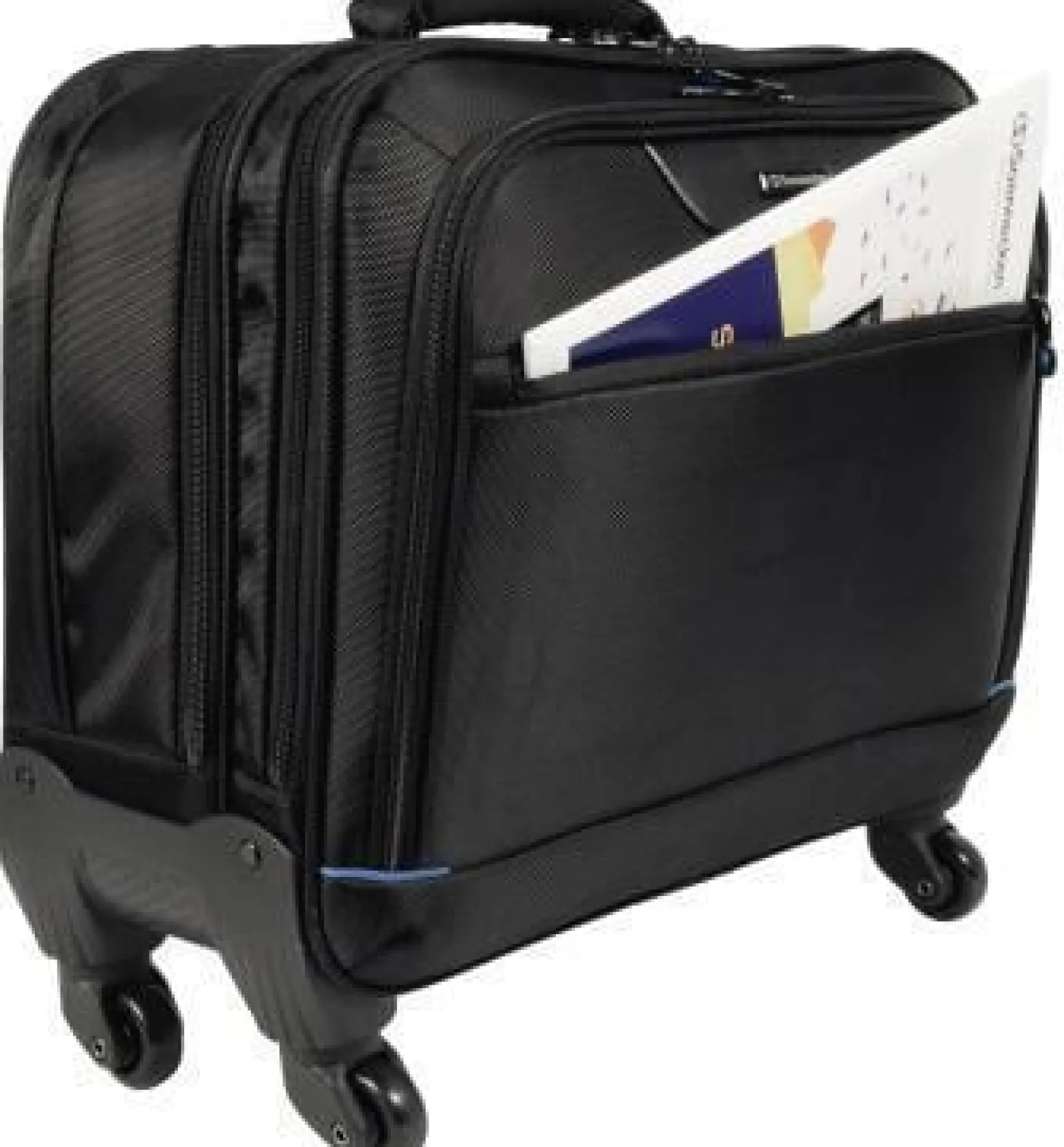 Soennecken Notebooktrolley München 5171 4Rollen Nylon schwarz