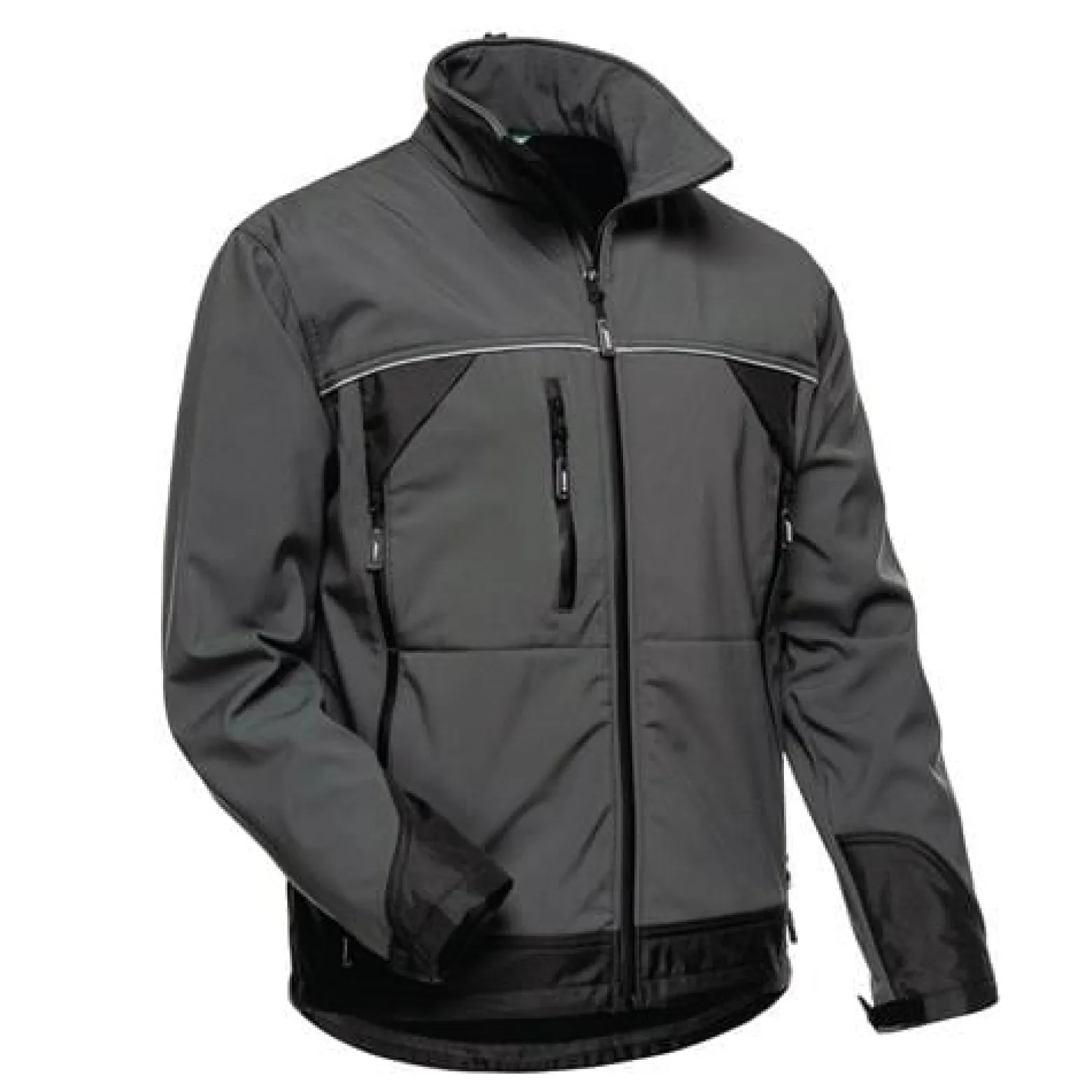 Softshelljacke BETA Gr.M grau/schwarz ELYSEE