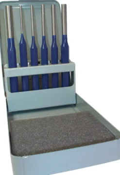 Splintentreibersatz 6tlg.3-4-5-6-8-10mm Metallkass.TECWERK