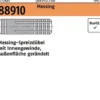 Spreizdübel R 88910 IG M5/6,5x 21 Messing gerändelt 100 Stück