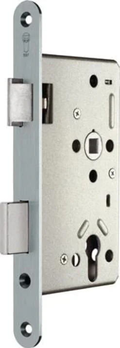SSF Panik-Einsteckschloss Ser.20 APD Fkt.D rd 24/55/72/9mm DIN li.VA - A2007D50/501 RD