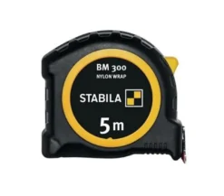 Stabila Taschenbandmaß BM 300 5 m metrische Skala - 19577