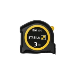 Stabila Taschenbandmaß BM 100 3 m metrische Skala - 19570