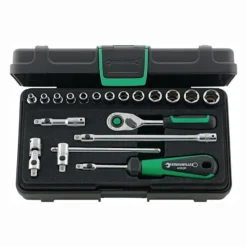 Stahlwille Steckschlüsselsatz 40/13/6QR 19tlg. 1/4″ SW 3,5-13 mm Anzahl Zähne 80 6-kant - 96011180